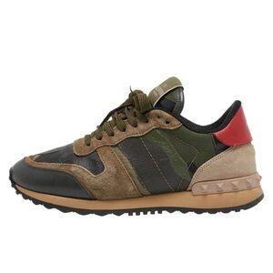Valentino Garavani Men's Sneakers Camouflage Runner Trainers